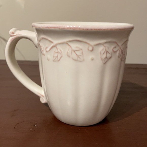 Longaberger pottery vintage Blossoms coffee mug (12 oz) - Picture 2 of 5